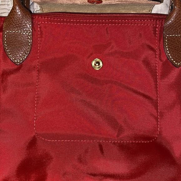 Longchamp Medium Le Pliage - Red - Picture 10 of 10